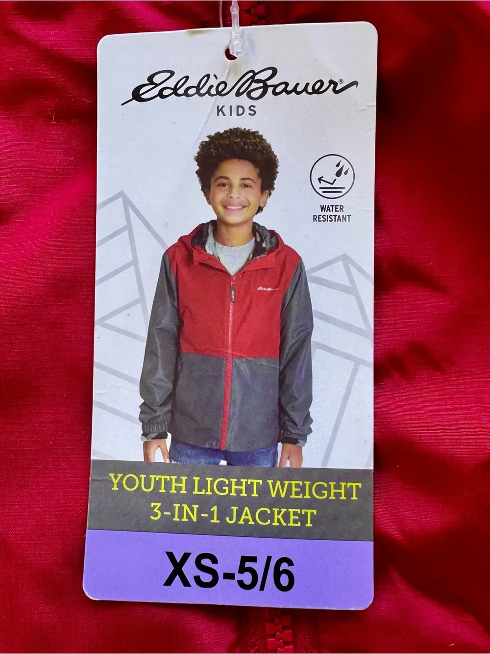 NEW Eddie Bauer Youth 3-in-1 Jacket Size 5/6